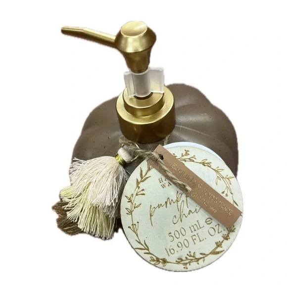 NWT ⚜️🍁⚜️ Asquith Somerset Pumpkin Chai scented hand soap - Picture 3 of 14